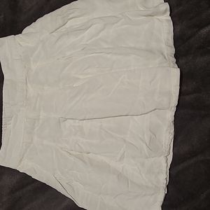 Sim&Sam White pleated skirt Size XS